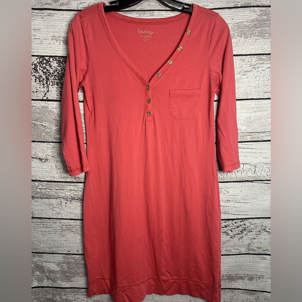 Lilly Pulitzer Palmetto Dress in Island Coral